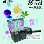 Poster concert AixTralala 28 avril 2018